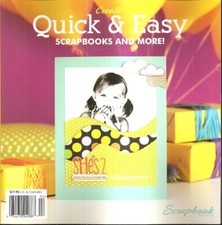 Create Quick  Easy Scrapbook Trends Family Memories Collections New April 2012