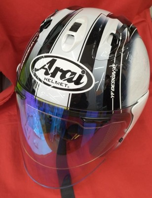 ARAI VZ-RAM HARADA TOUR WHITE Helmet | Size 59-60cm | 2020 Model 