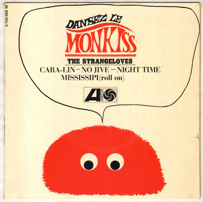 THE STRANGELOVES ''CARA-LIN'' ROCK SOUL EP 1965 ATLANTIC 0750 006