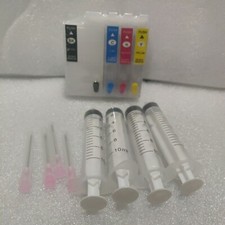Refillable Ink Cartridges 252XL For WF7110 WF-7710 WF-7720 with Syringes NonOEM