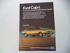 advertising Pubblicità 1979 FORD CAPRI