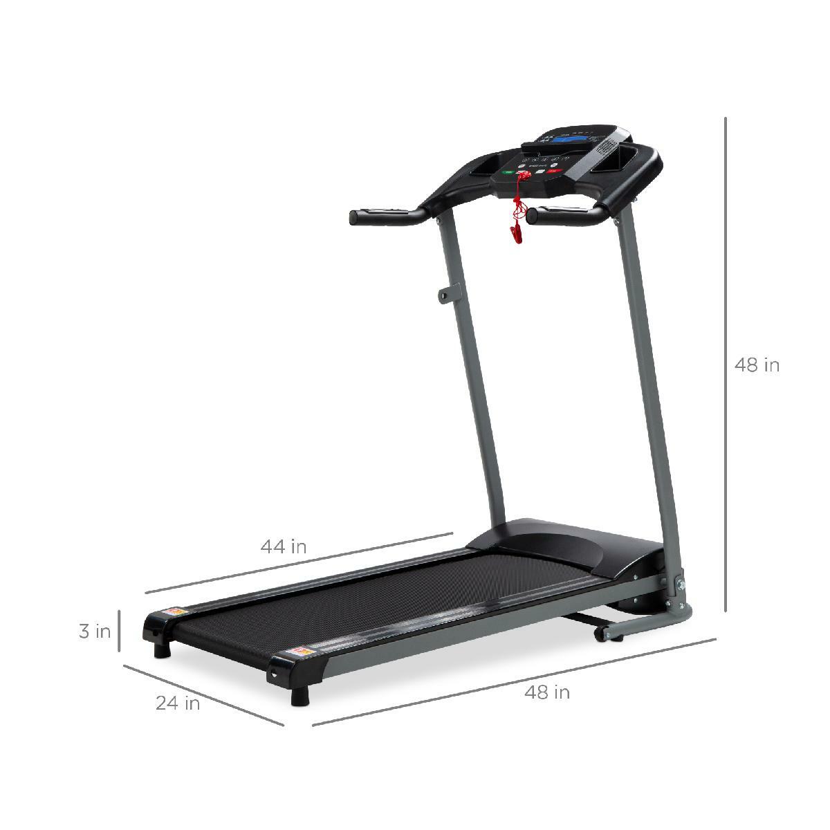 800w folding electric treadmill