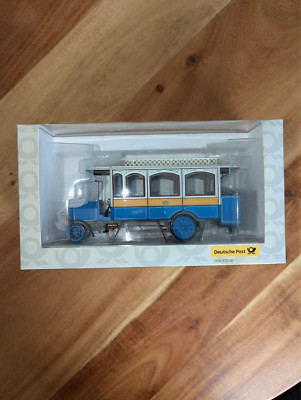 Dingler Exklusiv Modell 010549 Daimler Kraftpostbus II Deutsche Post 143 NEU OVP