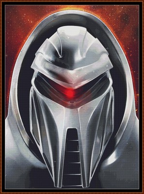 CENTURION ~ motif point de croix (point de croix) (cylon battlestar galactique)