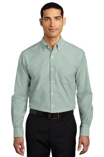Port Authority S658 Men's Cotton/Poly Professional SuperPro Oxford Shirt - Picture 17 of 51