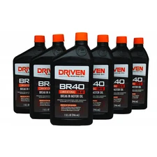Driven Motor Oil - BR40 Break-In - High Zinc - 10W40 - Conventional - 6 qt