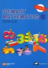 Primary Mathematics, 4B: Textbook - Paperback - GOOD