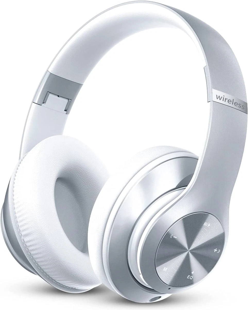 Bluetooth Headphones Over Ear 60 Hours Playtime Foldable