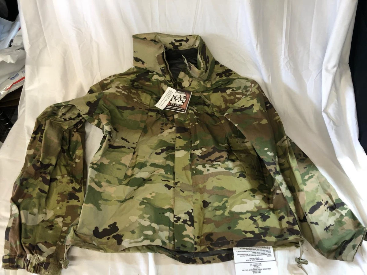 New GI Multicam (OCP) ECWCS Gen III L6 Wet Weather Jacket size S/R