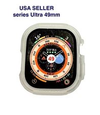 Case Rugged Armor for Apple Watch Ultra 1 And 2 Series 49mm Clear transparent