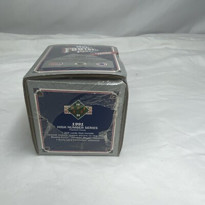 Boîte 1991 Upper Deck High Series Football - 200 Cartes - NFL - Scellée - Collection