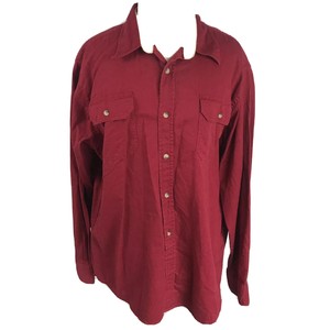 burgundy red shirt