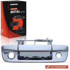 A-Premium Upgraded Metal Tailgate Handle w/ Camera Hole & Keyhole for Ram 1500