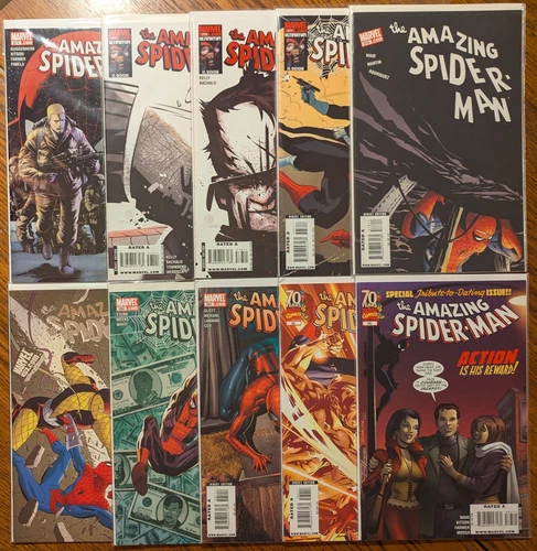 The Amazing Spider-Man #574-583 VF-NM 2008-2009