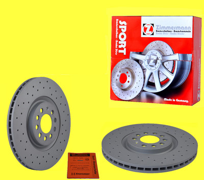 Zimmermann 2xSPORT Bremsscheiben AUDI A6 4A,C4 A6 Avant A8 4D2,4D8 A8 4E_