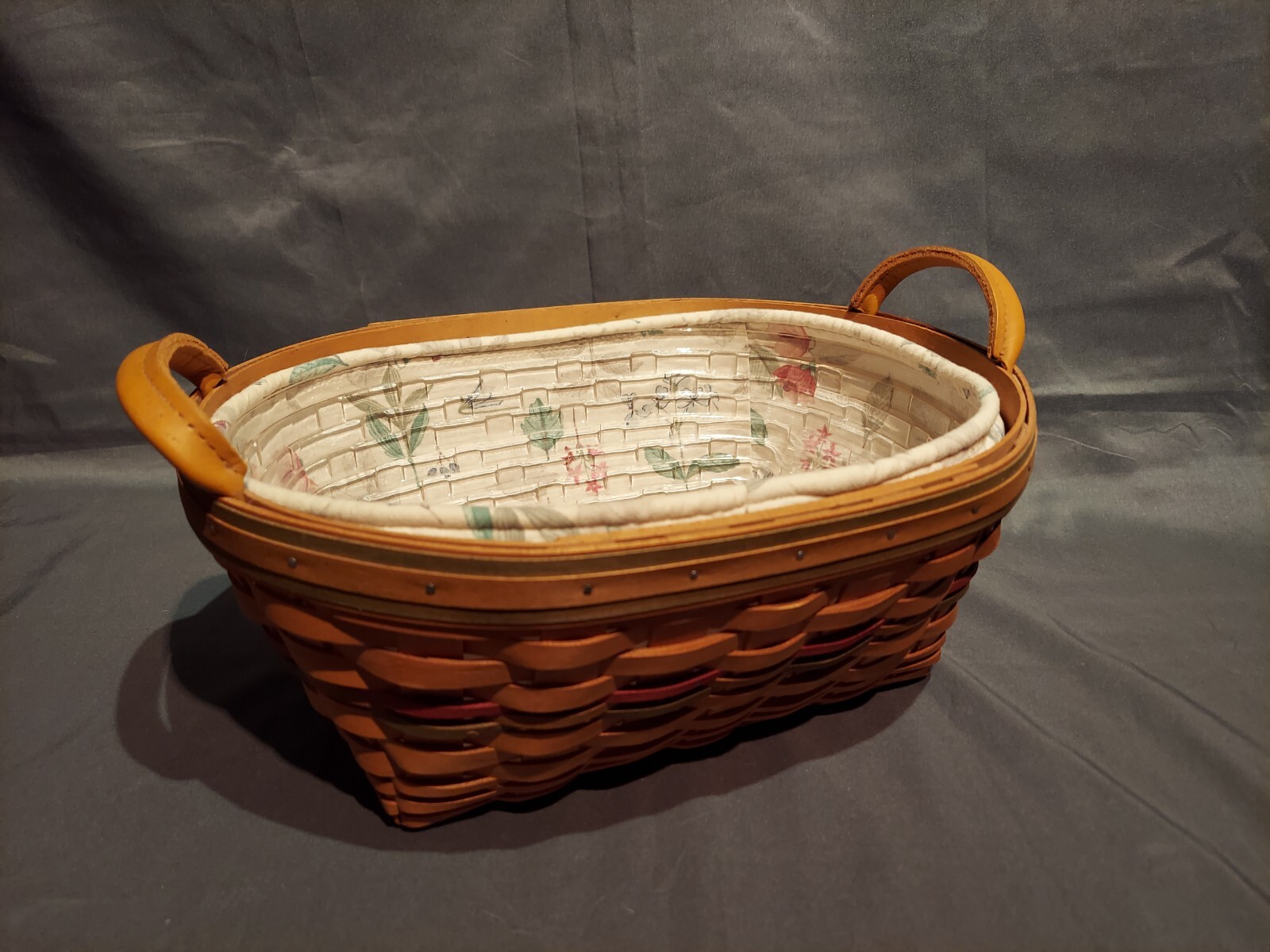 LONGABERGER Autumn Reflections Large Daily Blessings Basket 2001 eBay