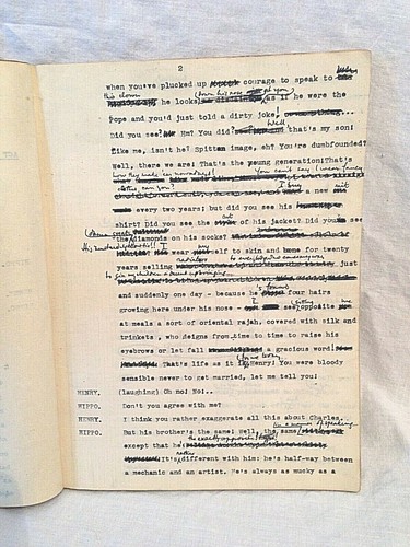 The Ostrich's Eggs, Andre Roussin, Manuscript Screenplay E O Marsh, George Locke - Picture 5 of 12