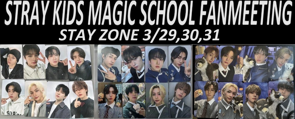 STRAY KIDS MAGIC SCHOOL FANMEETING STAY ZONE 3/29,30,31 STRAY KIDS MAGIC SCHOOL FANMEETING STAY ZONE 3/29,30,31