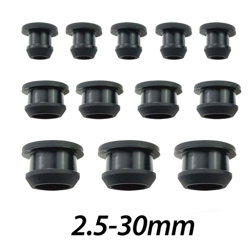 Snap-in Grommet Plug Bungs Cable Wiring Protect Bushes 2.5~30mm Silicone Rubber - Picture 2 of 10