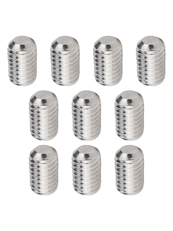 M5 Grub Screws Fin Plug Screws Stainless Steel Surfboard Fins 10 Pieces