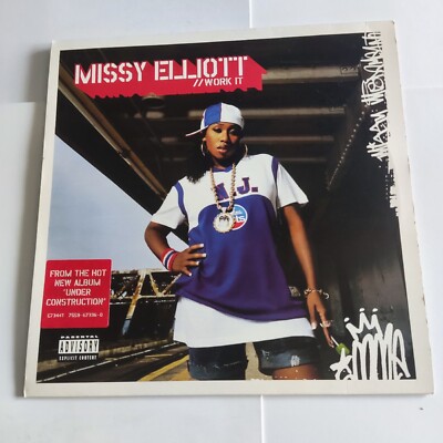 Missy Elliott - Work It / P***y Cat - 2002 Vinyl 12 Inch Timberland Big Hit