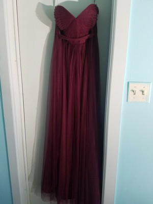 jenny yoo burgundy dress