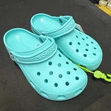     Crocs Classic Clog Color Blue   Turquoise Men's 4 / 6 Women  s, Fast Ship.  