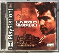Sony PlayStation PS1 Game Largo Winch Commando Sar (2002) Action Metal Gear