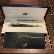 New Montblanc Star Walker Rose Gold Plated Fineliner Unisex Pen 104907