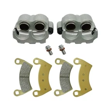 M MATI Rear Left Right Brake Caliper Pads for Polaris RZR 1000 XP, RZR Turbo,...