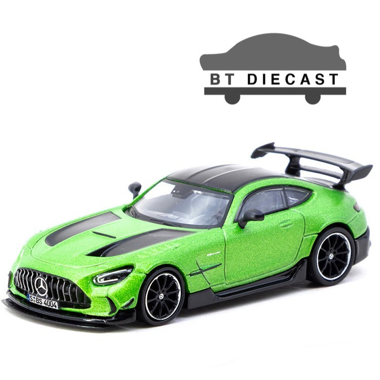 TARMAC WORKS MERCEDES BENZ AMG GT BLACK SERIES 1/64 DIECAST GREEN