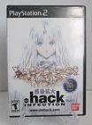 2003 PlayStation 2 PS2 Black Label Dot Hack, .hack Infection [Part 1] + DVD