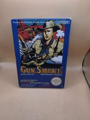 Nintendo NES Game: Gun.Smoke PAL-A  MATTEL Originale GUN SMOKE