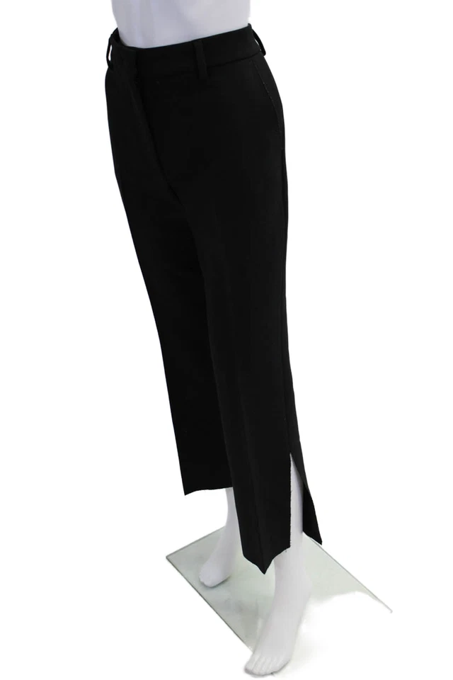 MSGM женщин три кармана высоты прямые штанины брюки черный размер 44 - Изображение 2 из 4