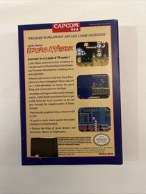 Little Nemo: The Dream Master Nintendo NES scatola e manuale tellato