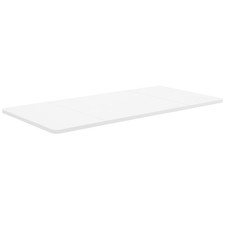 VIVO White 60 x 30 inch Universal Table Top for Sit to Stand Desk Frames