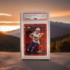 2024 Topps Chrome Sapphire Edition - Rookies Drake Maye #203 Red 2/5 (RC) PSA 10