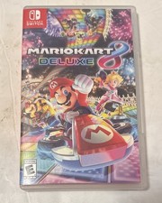 Mario Kart 8 Deluxe - Nintendo Switch Case Only NO GAME INCLUDED 