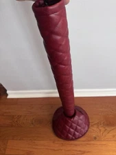 Gear Shifter Custom  Boot Cover for Extended Stick Red Stitching 33