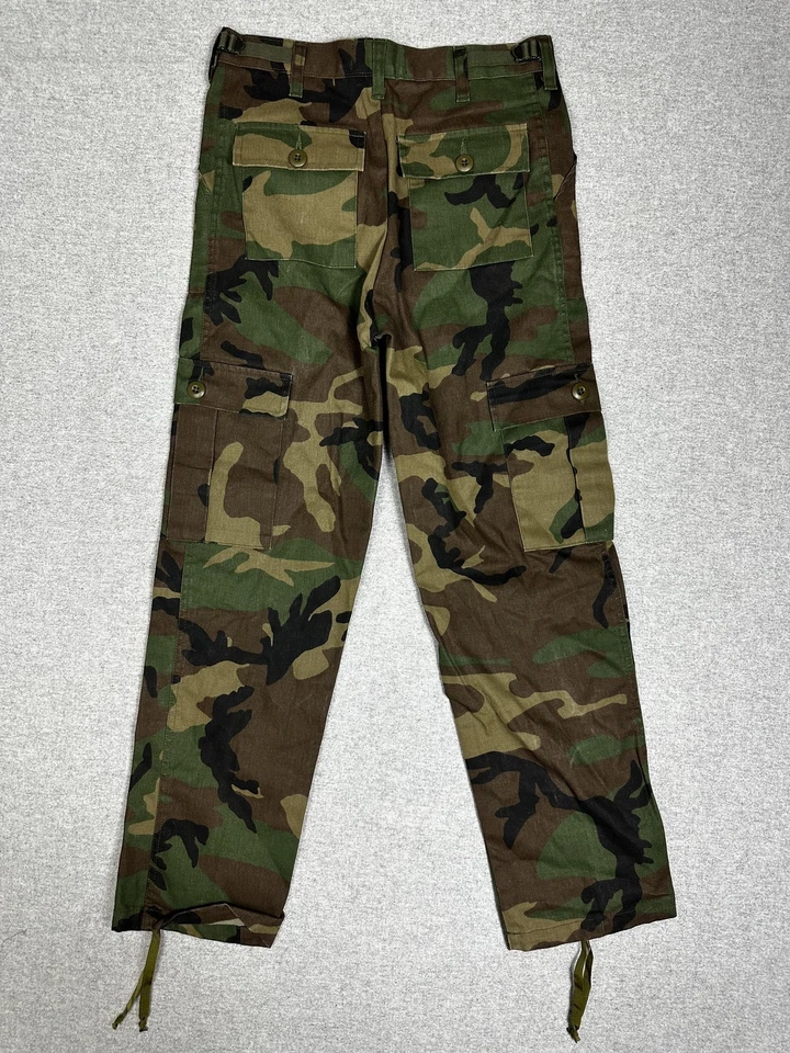 Conjunto de uniforme BDU TRU-SPEC Youth 16 Woodland Camo Chaqueta Pantalones Carga militar Foto 4 de 4