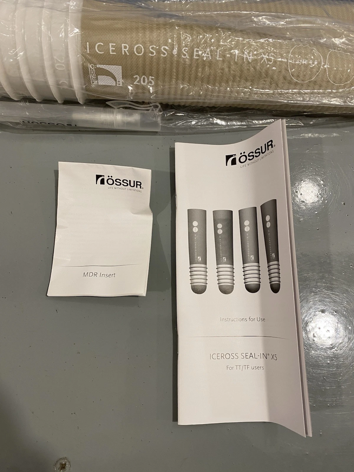 Ossur Iceross Seal-In X5 TT Wave S20 205 For Amputees Brand New 4