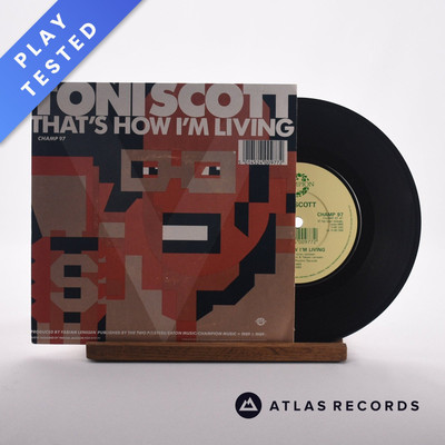 Tony Scott - That's How I'm Living - 7'' Vinyl Record - VG+/VG+