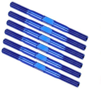 Rotor Ron Blue Titanium Turnbuckle for Team Associated B7 B7d B7.1 B7.1d Buggy