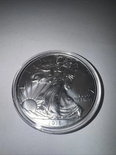 2016 1 Oz Silver American Eagle BU