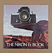 The Nikon F2 Book, Brochure 27 full color pages, READ excellent condition 968