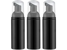 6 Pack 2oz Soap Foam Bottles Black 6 Pcs - 2oz 