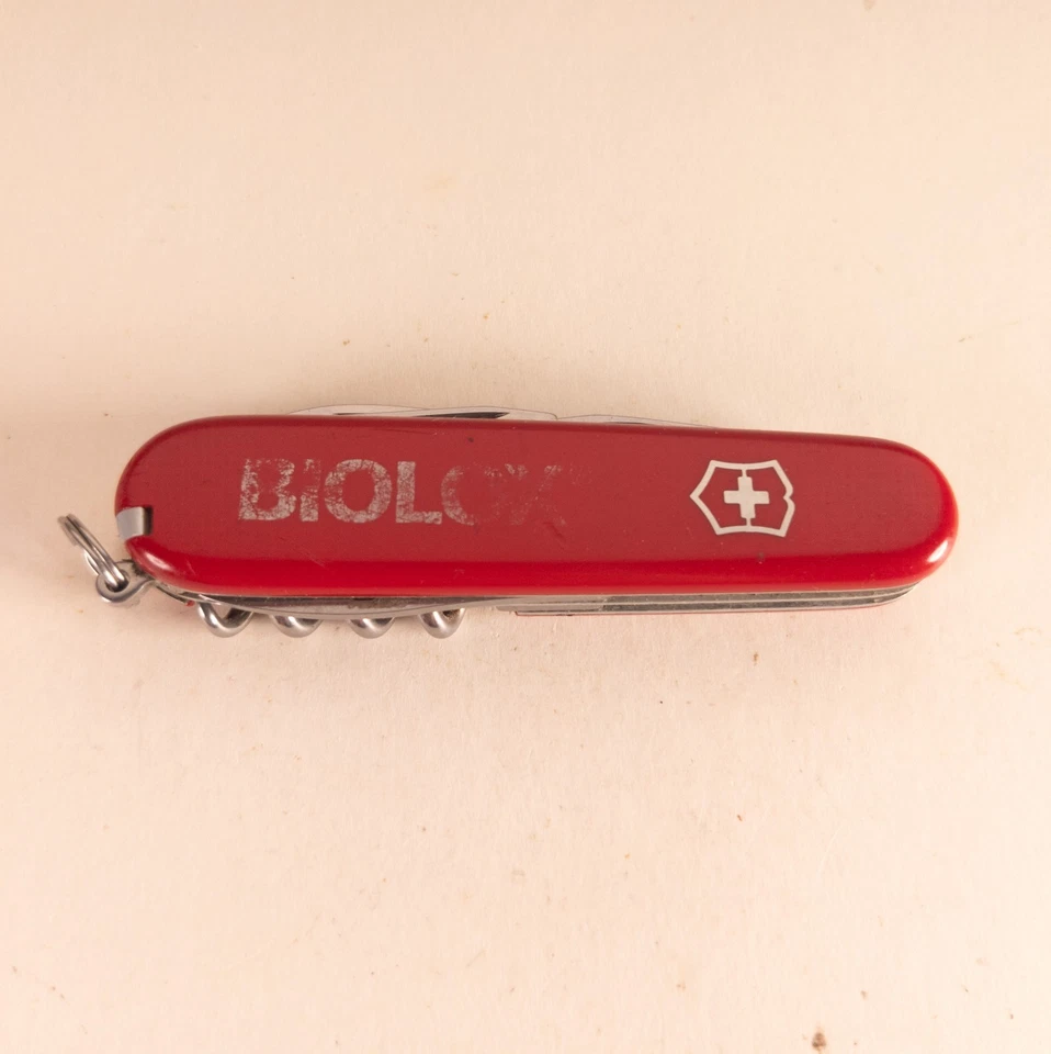 Vintage Victorinox Spartan Swiss Army Knife BIOLOX Logo 1986–1991 91mm - Image 4 of 4