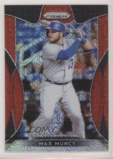 2019 Panini Prizm Tier III Red Mojo Prizm 191/299 Max Muncy #218 0c6