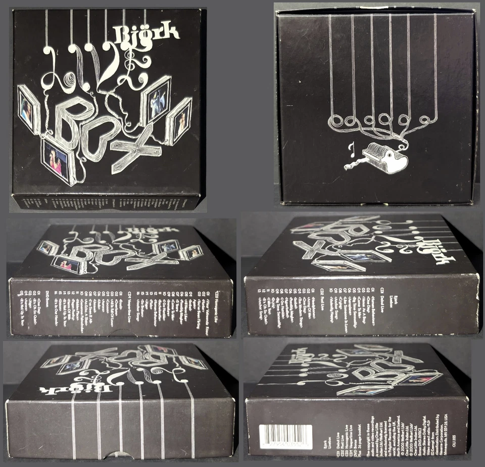 Bjork Live Box Livebox 2003 4 CD 1 DVD Set Debut Post Homogenic Vespertine Bonus Foto 2 de 4