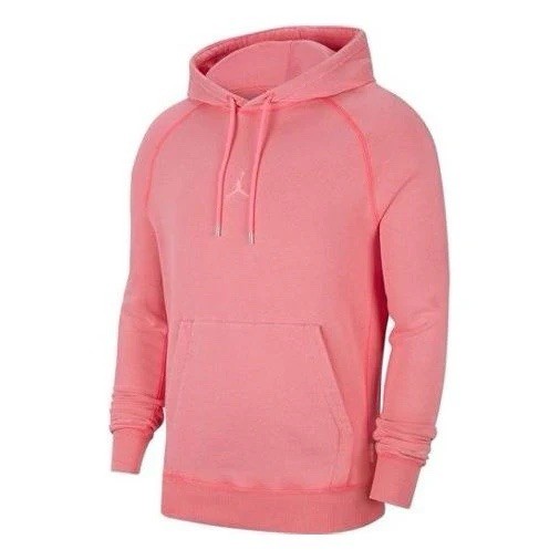 Nike Jordan Wings Fleece Pullover Hoodie Digital Pink CD4567-602 Men's 2XL New With Tags